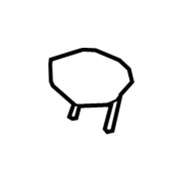 GM 25780638 Headrest, Rear Center
