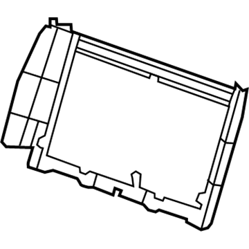 GM 25780733 Seat Back Frame, Rear