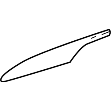 GM 22771599 Applique, Driver Side