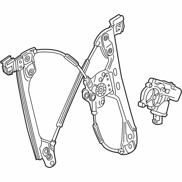 Cadillac Window Regulator - 84718590