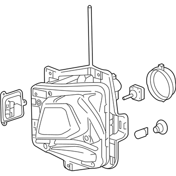 Chevy Headlight - 85568109