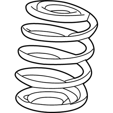 2017 Chevy Impala Coil Springs - 22878996