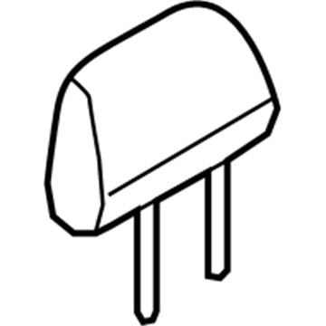 Pontiac 92207955 Headrest Pad