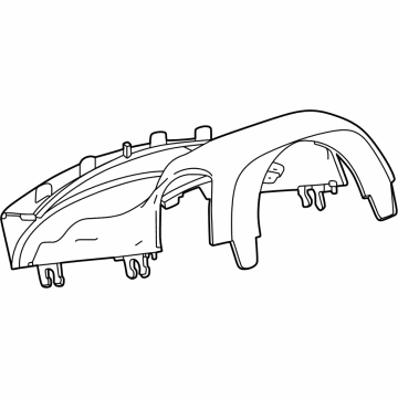 Buick Encore GX Steering Column Cover - 42800430