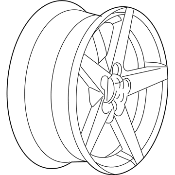 Chevy Spare Wheel - 9597895