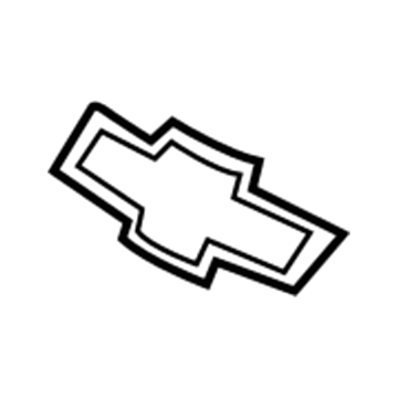 GM 23131644 Emblem, Front
