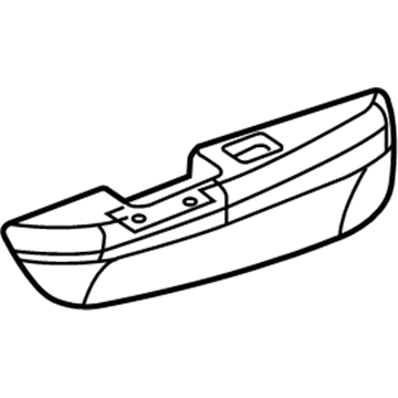 2006 Chevy Trailblazer Door Armrest - 15852429