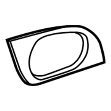 GM 15214507 Handle Bezel, Passenger Side