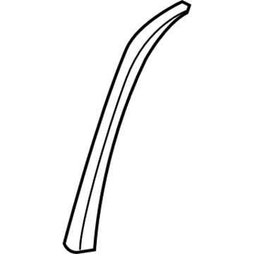 Chevy Trailblazer EXT Door Moldings - 15199259