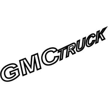GMC Emblem - 15963240