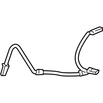GM 25996838 ABS Sensor, Rear