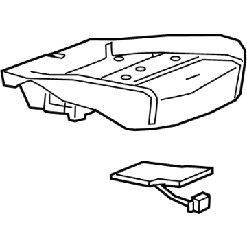 Cadillac Escalade ESV Occupant Detection Sensor - 84940329
