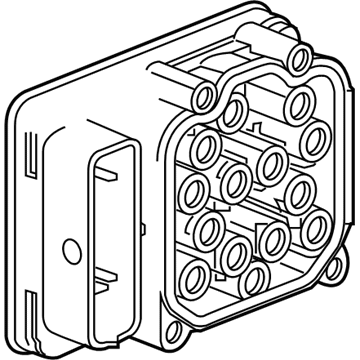 Chevy Express 2500 ABS Control Module - 23412419