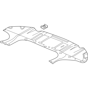 GMC Underbody Splash Shield - 84753910