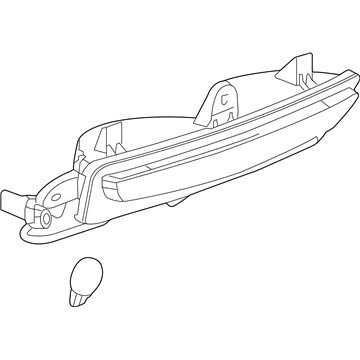 Cadillac Back Up Light - 20847473
