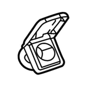 Buick 85054283 RETAINER,ACCESSORY POWER RECEPTACLE(JET BLACK)(BLACK SPRING)(LABELED 85054283)