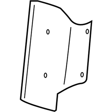 Cadillac 15068913 Side Baffle