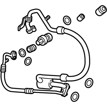 2020 Cadillac XT5 A/C Hose - 84812617
