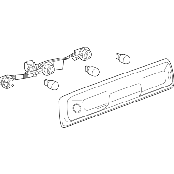 GMC 52127100 High Mount Lamp