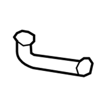 GM 13412838 Lock Pillar Reinforcement Drain Hose, Driver Side