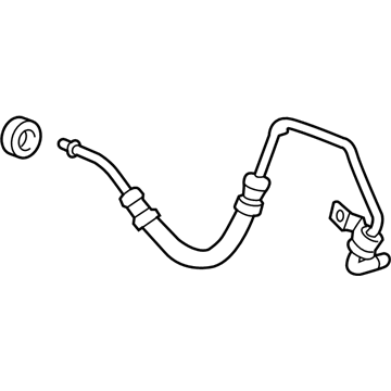 Chevy Oil Cooler Hose - 84389087