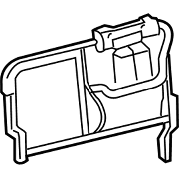 GM 89046496 Seat Back Frame