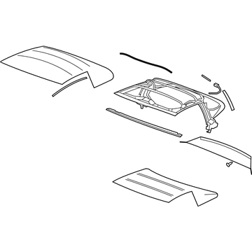 GM 22754325 Top Assembly, Gray