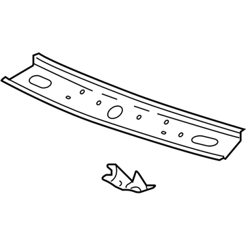 Chevy 84804898 Windshield Header