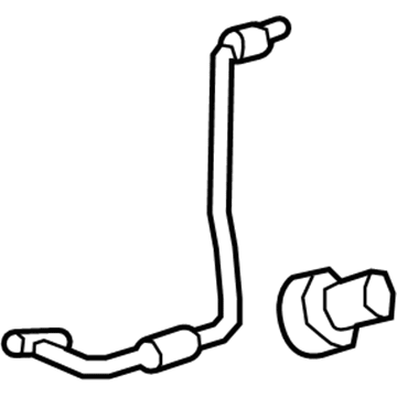 Cadillac 15932848 Outlet Tube