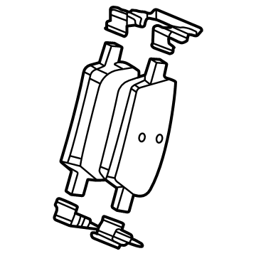Cadillac Brake Pad - 85528647