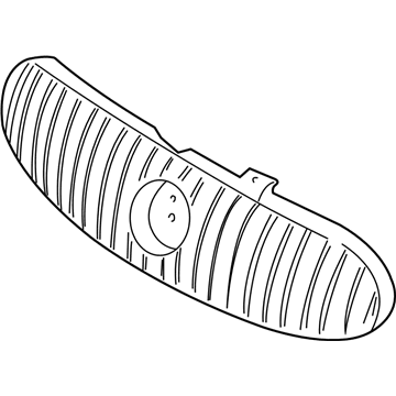 GM 10424647 Grille, Gray