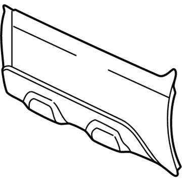 2004 Cadillac Escalade EXT Door Moldings - 88944318