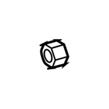 Saturn 11517769 Door Trim Panel Nut