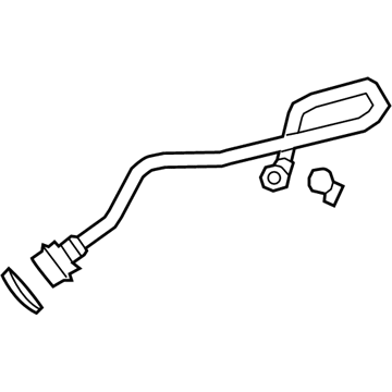 Chevy Camaro Crankcase Breather Hose - 12703915