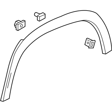 Chevy 84323484 Wheel Opening Molding