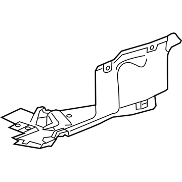 Chevy Sonic Fender Splash Shield - 95230625