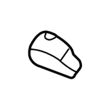 GM 10330832 Belt & Retractor Cover, Gray