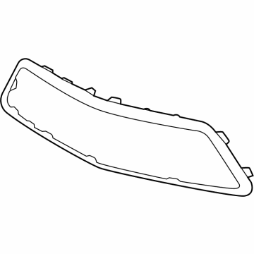 Chevy 42804834 GRILLE,FRONT(FOR CAMERA)