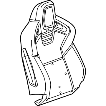 Chevy Seat Cushion Pad - 22972733