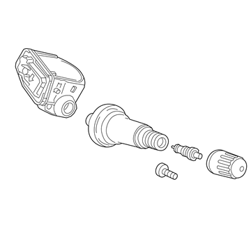 Cadillac 13540604 TPMS Sensor