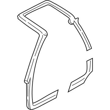 Pontiac Firebird Weather Strip - 10336549
