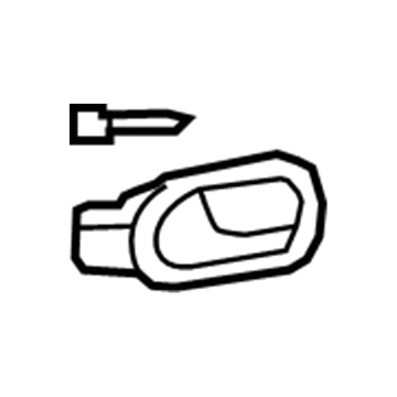Chevy Malibu Door Handle - 15860512