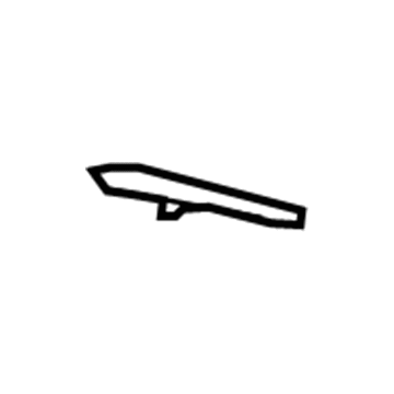 GM 25807319 Rocker Reinforcement Baffle, Lower Outer Driver Side