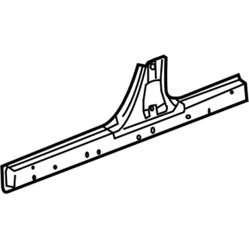 GM 22937533 Inner Rocker, Driver Side
