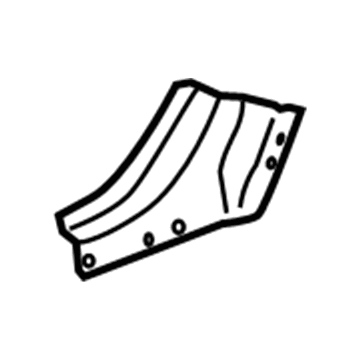 GM 15891706 Rocker Reinforcement, Driver Side