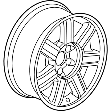 2008 Cadillac Escalade EXT Spare Wheel - 9595460