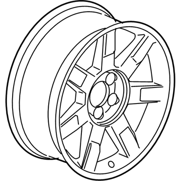 2008 Cadillac Escalade EXT Spare Wheel - 9595854