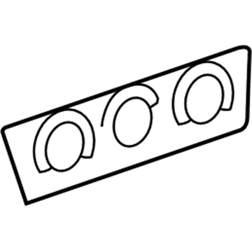 Pontiac Vibe A/C Switch - 88970557