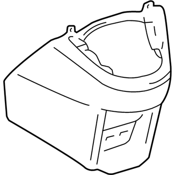 Pontiac 88974207 Console Base