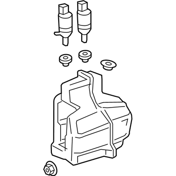 Chevy Washer Reservoir - 42741878